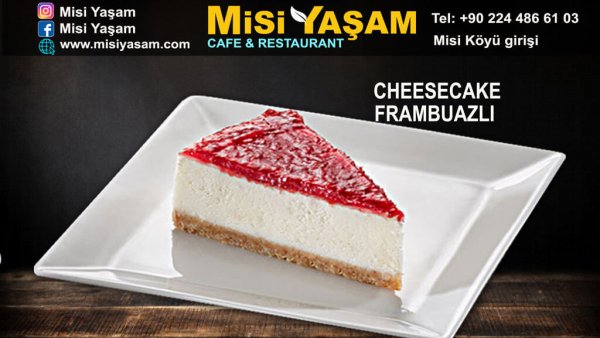 Cheesecake Frambuazlı