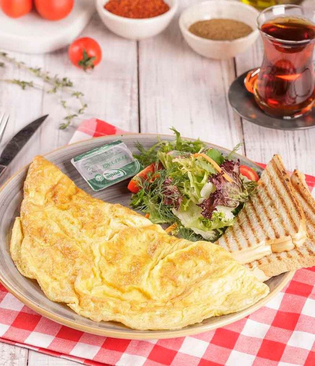 Kaşarlı Omlet