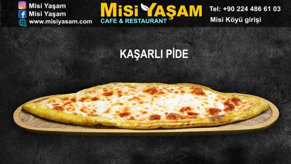 Kıymalı Kaşarlı Pide