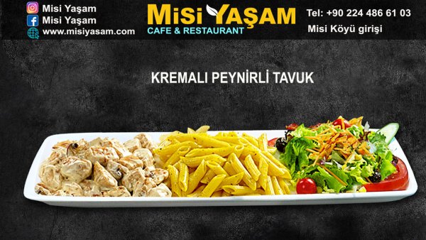 Kremalı Peynirli Tavuk