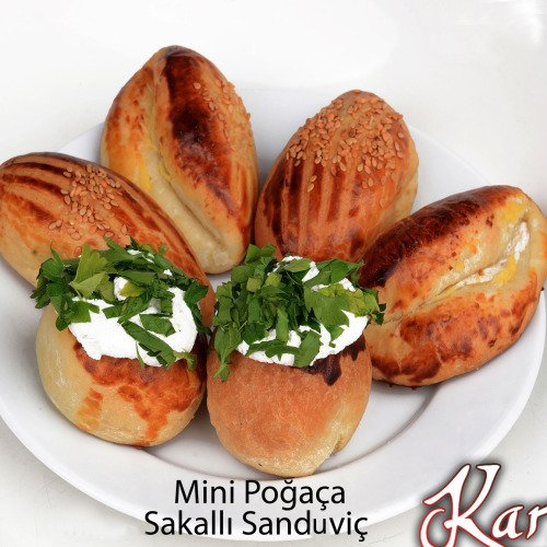 Mini Poğaça Sakallı Sandviç