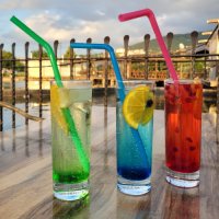 İtalyan soda(kırmızı-mavi-yeşil)