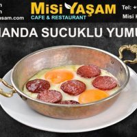 Sahanda Sucuklu Yumurta