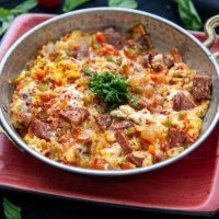 Sucuklu Kaşarlı Menemen