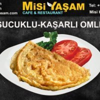 Sucuklu Kaşarlı Omlet