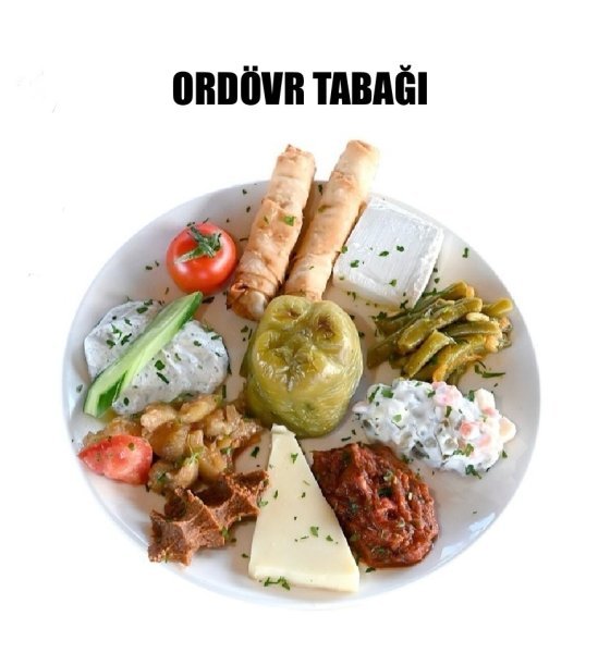 Zeytinyağlı Ordövr Tabağı